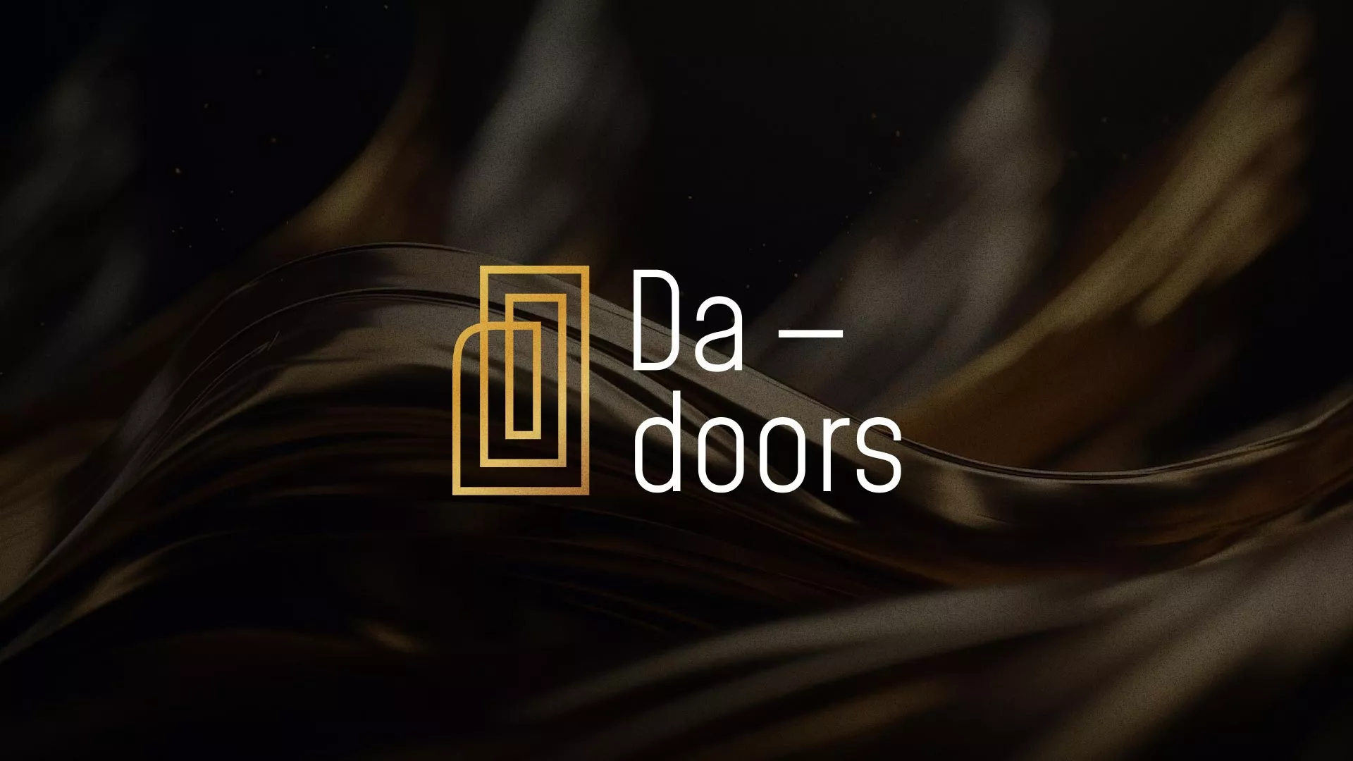 Разработка логотипа для компании «DA-DOORS» в Чебоксарах